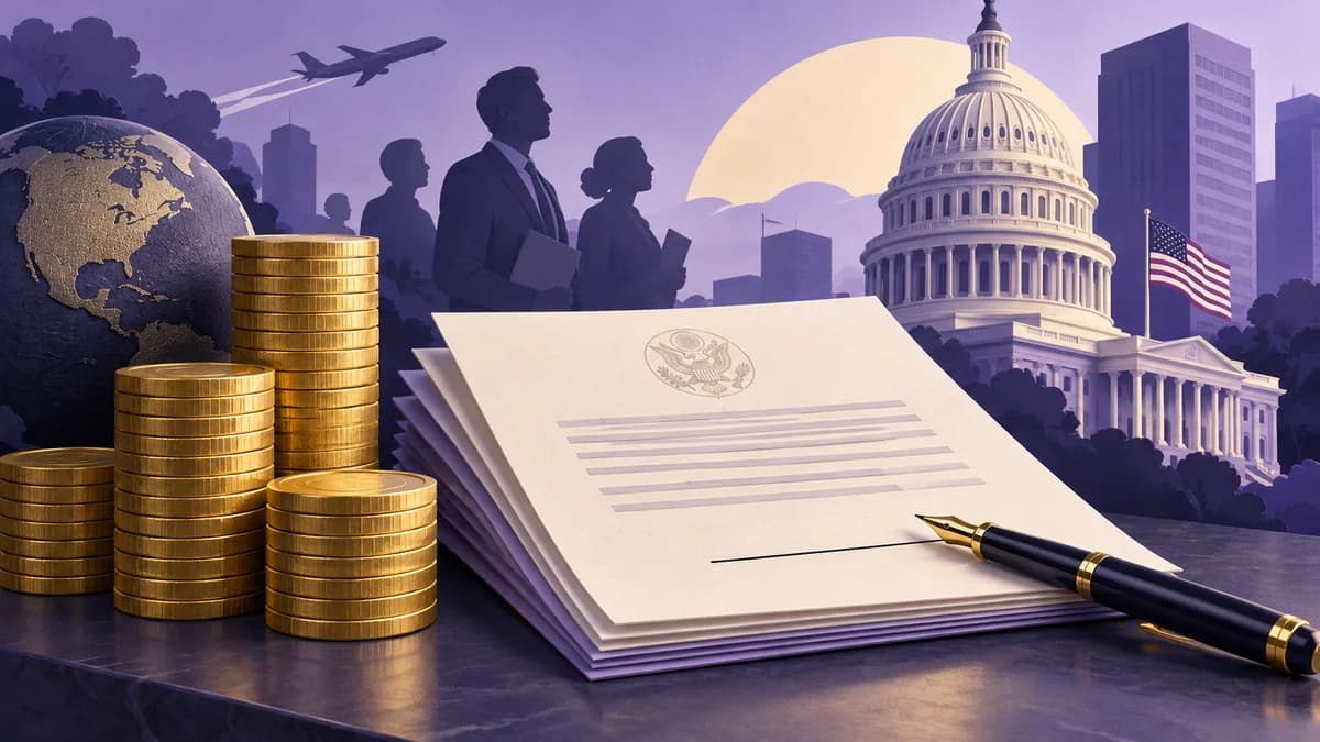 Редакционная иллюстрация: Отдельный проект DHS: сбор $103 265 за H-1B под квоту